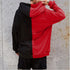 Casual fashion color-blocking smiley sweater